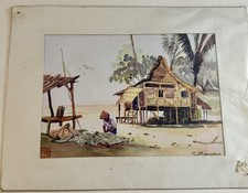 malaysian water colors for sale  Wilsonville