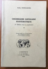 Grammaire japonaise systémati d'occasion Grammaire japonaise systémati d'occasion  Mazamet