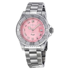 Invicta Angel relógio feminino mostrador rosa aço inoxidável 14360 comprar usado  Enviando para Brazil