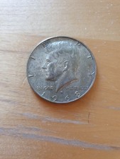Moneta mezzo dollaro usato  Roma
