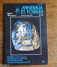Minéralogie revue mineraux d'occasion  Saint-Mathieu-de-Tréviers