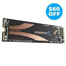 SSD SABRENT Rocket Nvme PCIe 4.0 M.2 2280 desempenho máximo (5000 MB/s) comprar usado  Enviando para Brazil