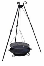 Regulowany statyw Ogród BBQ Zewnętrzny grill Grill Węgiel drzewny Kominek Patio na sprzedaż  PL
