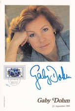 Philswiss autogramm gaby gebraucht kaufen  Buxtehude