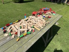 Brio holzeisenbahn konvolut gebraucht kaufen  Werneuchen