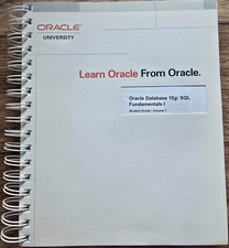 Oracle Univeristy - Oracle Database 10g: SQL Fundamentals I Student Guide comprar usado  Enviando para Brazil