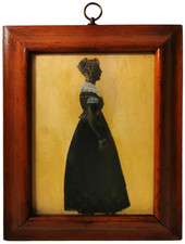 RARA SILHUETA PINTADA DE COMPRIMENTO TOTAL AMERICANA DO 18º-início do 19º C de LADY, ORIGINAL FRM comprar usado RARA SILHUETA PINTADA DE COMPRIMENTO TOTAL AMERICANA DO 18º-início do 19º C de LADY, ORIGINAL FRM comprar usado  Enviando para Brazil