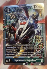 Foil imperialdramon dragon for sale  Dallas