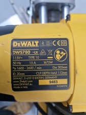 Dewalt chopsaw for sale  UK