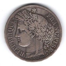 Francs cérès 1849 d'occasion  Étais-la-Sauvin