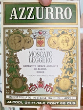 Etichetta originale f.lli usato  Viterbo