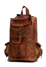 Genuine leather backpack for sale  RUGBY