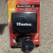 Trava de freio a disco Master Lock motocicleta, usado comprar usado  Enviando para Brazil