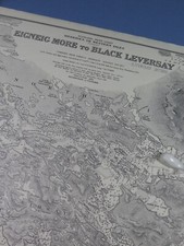 Vintage admiralty chart for sale  DUNKELD
