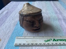 Ocarina/apito vintage artesanal cabeça de terracota - Amarindio Chile mais alto comprar usado  Enviando para Brazil
