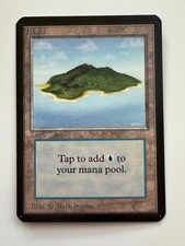 Usado, X1 Island (Verde) - Alpha MTG Vintage Magic Singles L Levemente Tocado, Inglês comprar usado  Enviando para Brazil