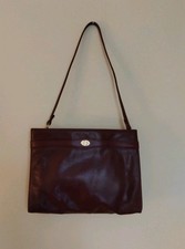 Vintage sac cuir d'occasion  Soisy-sous-Montmorency