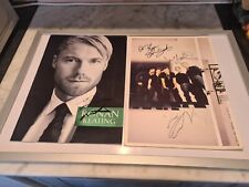 Boyzone signed book for sale  MARLBOROUGH