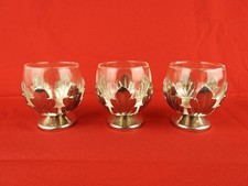 Vintage snifter glasses for sale  ULVERSTON