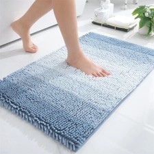 Alfombra de baño a rayas alfombra de baño absorbente extra gruesa antideslizante felpa suave segunda mano  Embacar hacia Mexico
