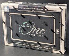 #1 2019-20 Panini One And One caixa lacrada de fábrica hobby Morant Williamson ano de controle remoto, usado comprar usado  Enviando para Brazil