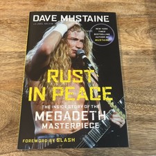 Signed dave mustaine for sale  Chaska