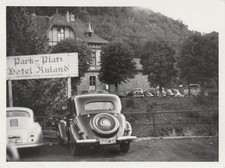 Vintage Foto Porsche 356 & Mercedes Benz 170S Auto Oldtimer PKW Car, usado comprar usado  Enviando para Brazil