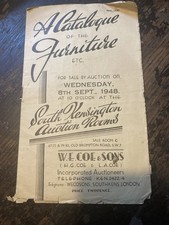 Catalogue furniture etc for sale  ARUNDEL