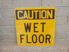 Metal sign caution for sale  Parkersburg