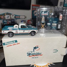 Danbury Mint 1972 Chevrolet Cheyenne Diecast NFL Miami Dolphins Tailgate Pickup comprar usado Danbury Mint 1972 Chevrolet Cheyenne Diecast NFL Miami Dolphins Tailgate Pickup comprar usado  Enviando para Brazil