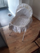 Vintage moses basket for sale  DARLINGTON