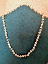 Collier perles blanc d'occasion  Moissac
