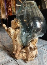 Wurzelholz blumenvase mangrove gebraucht kaufen  Glees, Wassenach, Wehr
