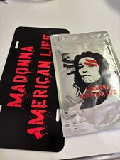 Madonna American Life Deluxe 2003 Taiwan Only Promo License Plate CD Set, usado comprar usado  Enviando para Brazil