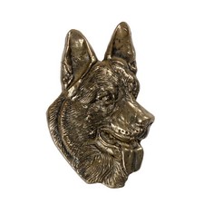 Owczarek niemiecki plakietka z zimnego brązu Art-Dog, używany na sprzedaż  PL