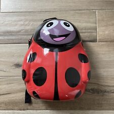 Usado, Mochila de bagagem infantil LadyBug rígida 10 x 12 x 4 comprar usado  Enviando para Brazil