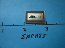 MINI BARRA DE PRATA COM CERTIFICADO DE AUTENTICIDADE ALITALIA AIR LINES ESMALTE WORLD GREAT AIRLINES comprar usado  Enviando para Brazil