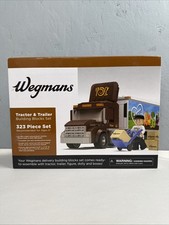 Usado, Conjunto de blocos de construção para tratores e reboques de food truck Wegmans primeira engrenagem completa comprar usado  Enviando para Brazil