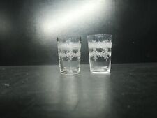 Anciens verres gobelets d'occasion  Brebières