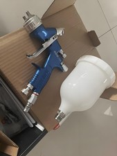 Pistola de pulverização Devilbiss Pro Lite HVLP HV30 tampa de ar 1.3 ponta exibida apenas como nova comprar usado  Enviando para Brazil