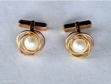 Boutons manchette anciens d'occasion  Mornant