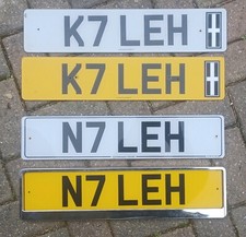 Pair personalised car for sale  TRURO