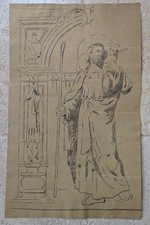 Dessin lavis xixème d'occasion  Cadenet