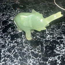 Jade carved elephant for sale  Shepherd