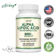 Usado, Alpha Liponsäure 600mg - Blutzuckerhaushalt, Stoffwechselhilfe comprar usado  Enviando para Brazil