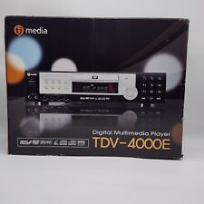 TJ Media Multimídia DVD Player TDV-4000E Karaokê DVD Vídeo CD NOVO Caixa Aberta comprar usado  Enviando para Brazil