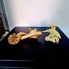 Schöne holzdelfin skulpturen gebraucht kaufen  Parchim-Umland I