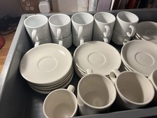 Cups saucers porcelain for sale  EPSOM
