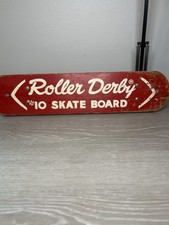 Vintage 1960 ROLLER DERBY #10 Skate Board com Rodas de Metal Cor Afiada e Forma comprar usado  Enviando para Brazil