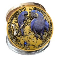 Medaglia commemorativa animale usato  Spedire a Italy